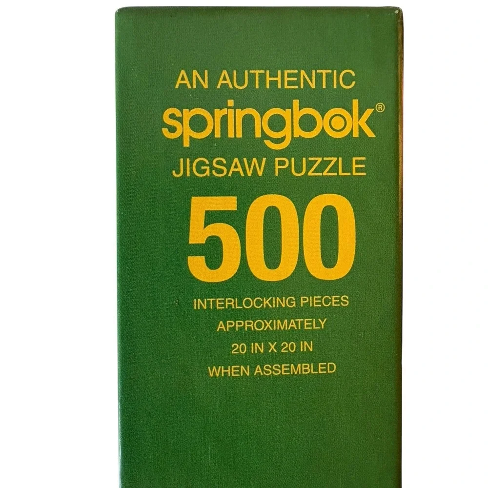 Springbok Jigsaw Puzzle Hot Peppers Complete 500 pieces Chiles Picantes
